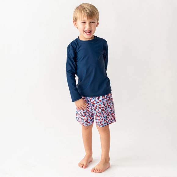 RuggedButts baby long sleeve rash guard swim shirt - Picture 3 of 7